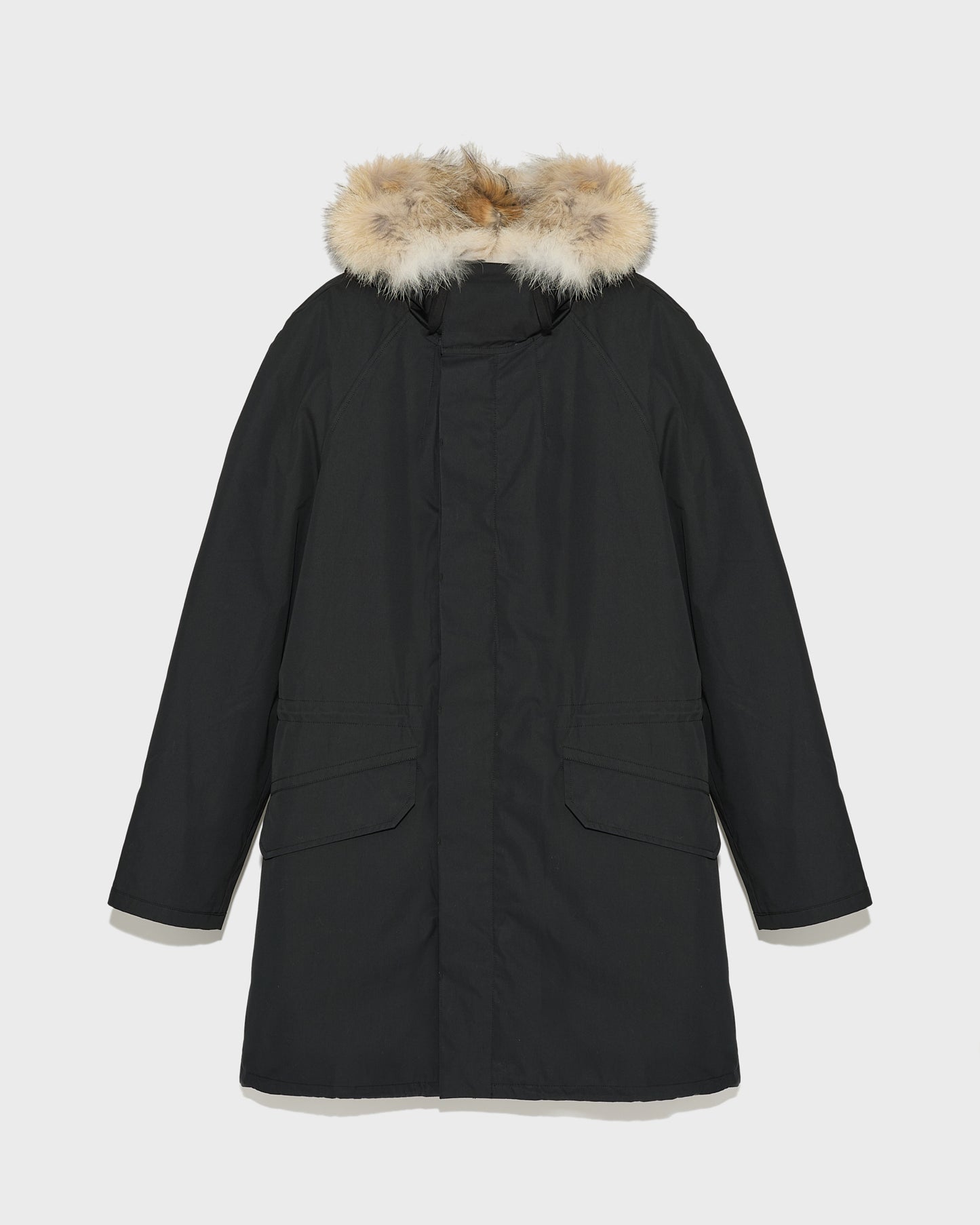 parka-iconique-longue-en-coton-technique-avec-fourrure-de-renard-et-lapin-black-coyote-21whm01890f71xb2192 -Yves Salomon