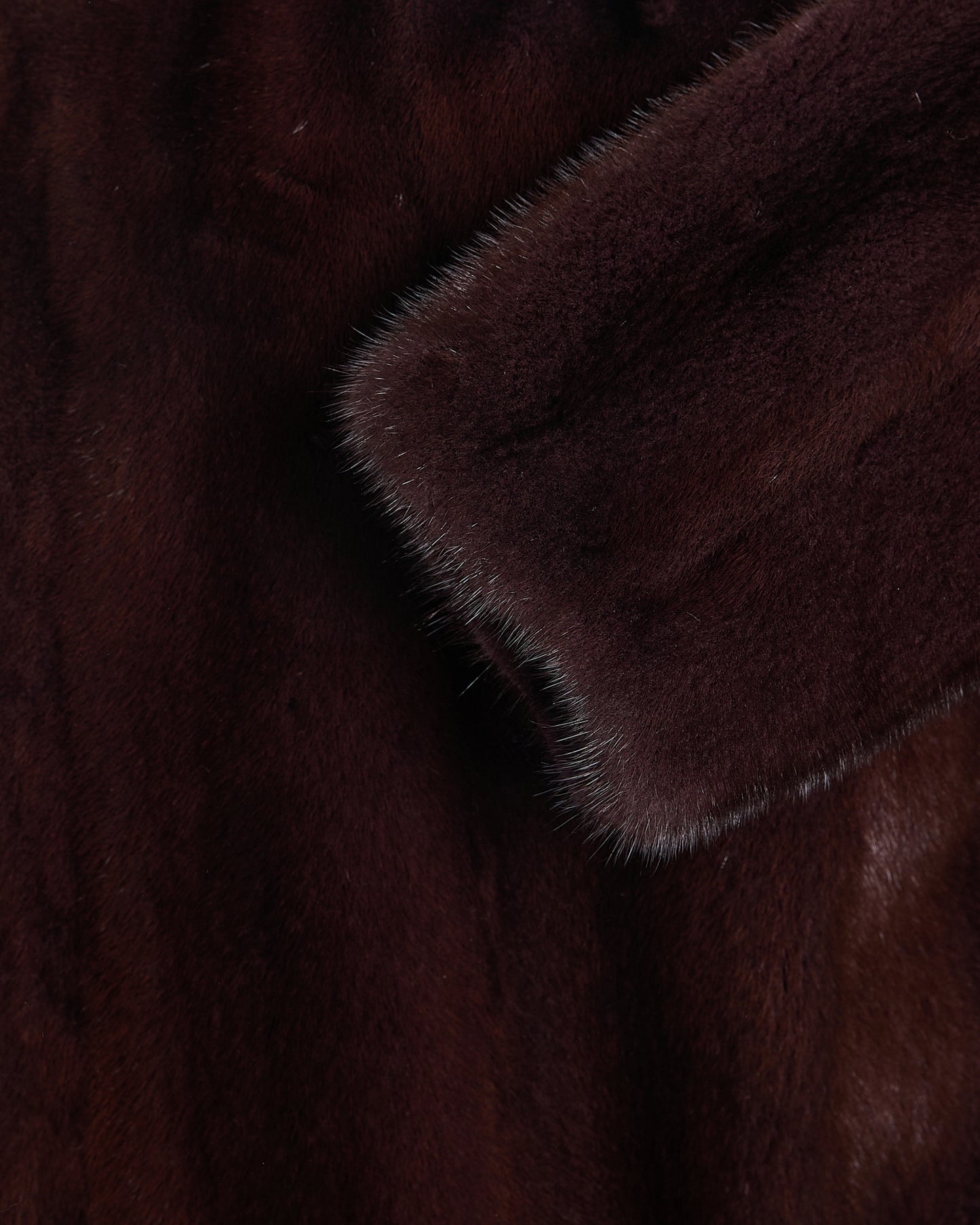 Manteau long ceinturé en peau lainée réversible -Yves Salomon