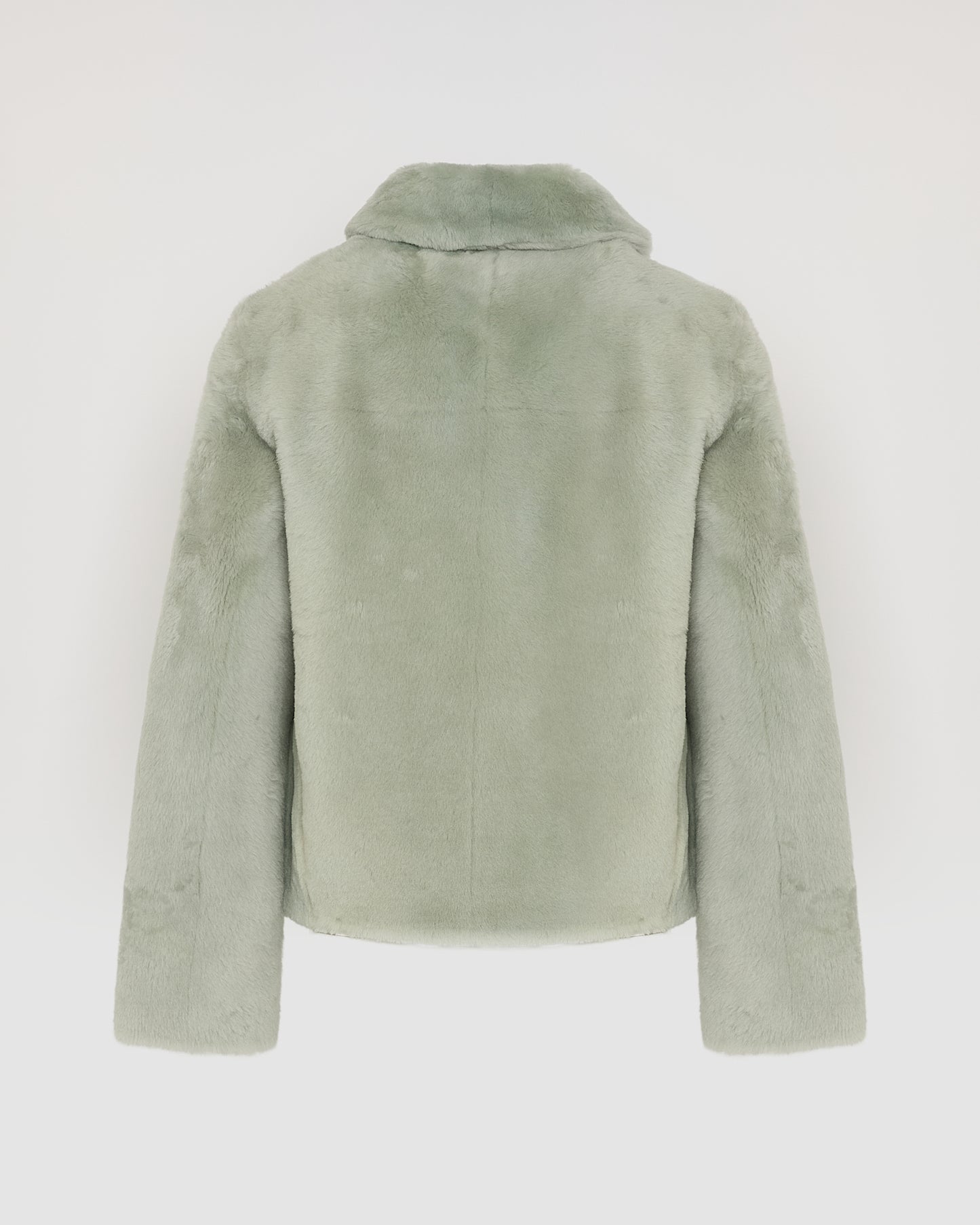 Black Friday 2025 - Yves Salomon - Veste courte réversible en agneau mérinos