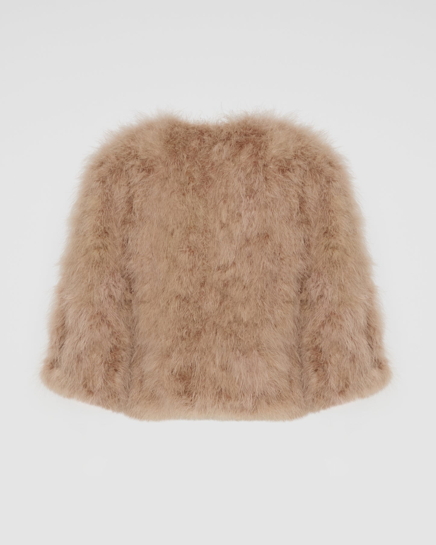 Veste courte en plumes -Yves Salomon