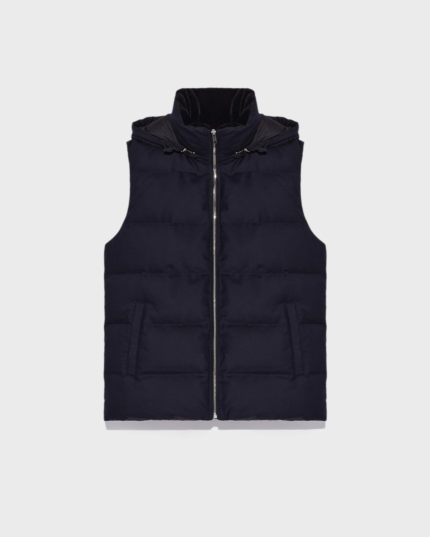 gilet-doudoune-en-tissu-laine-soie-loro-piana-storm-system-bleu-fonce-24ehg00768b11wa7122 -Yves Salomon