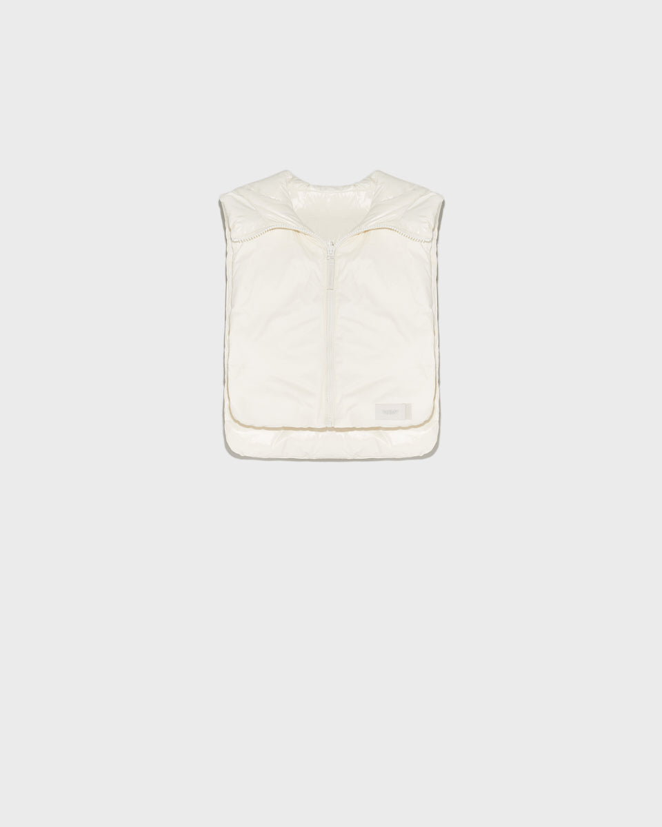 doudoune-plastron-reversible-en-tissu-technique-deperlant-mat-et-brillant-blanc-24wfa03651t05wa1020 -Yves Salomon