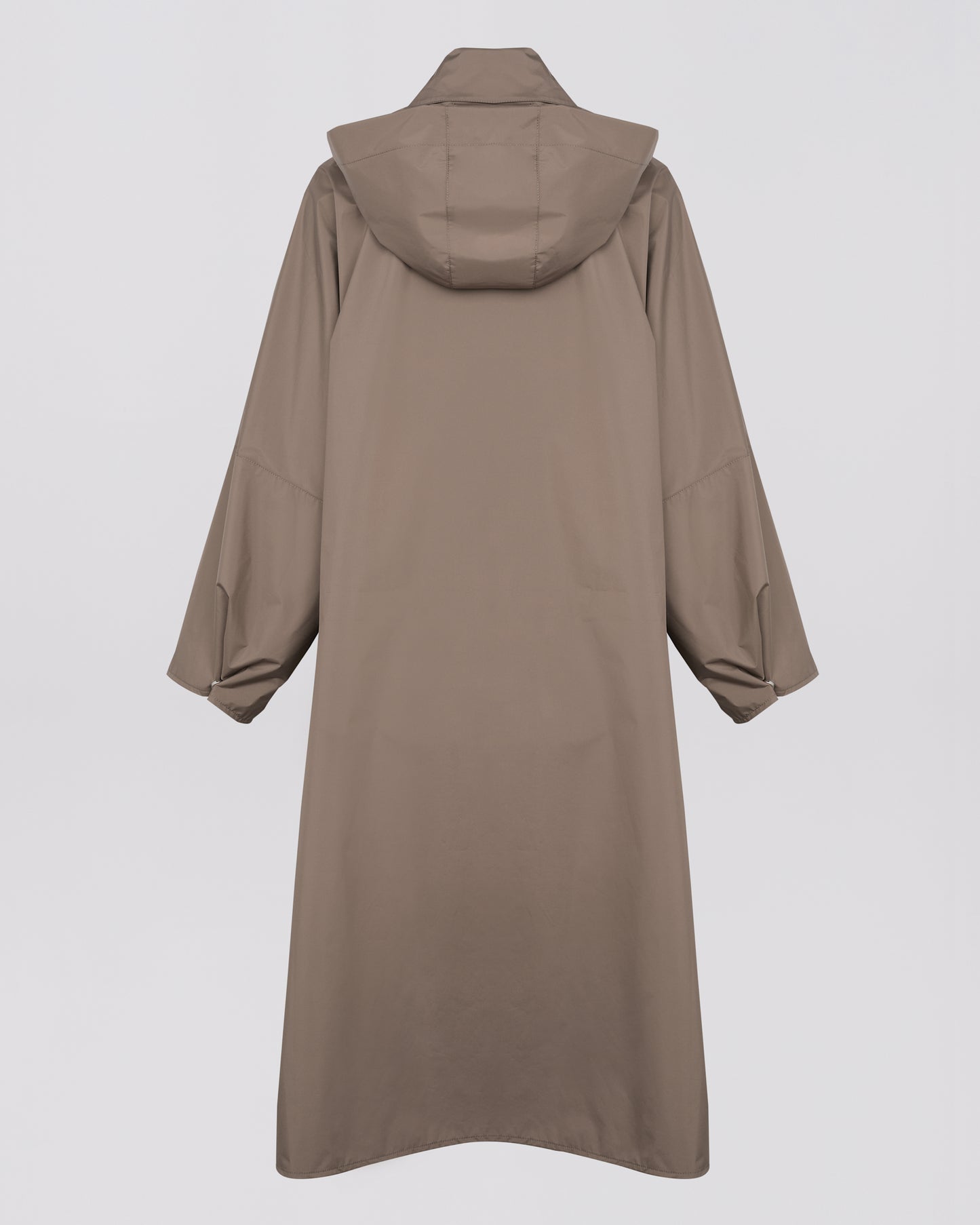 Ventes privées - cape-en-tissu-technique-green-coffee-25efc04611k54wa8185 -Yves Salomon