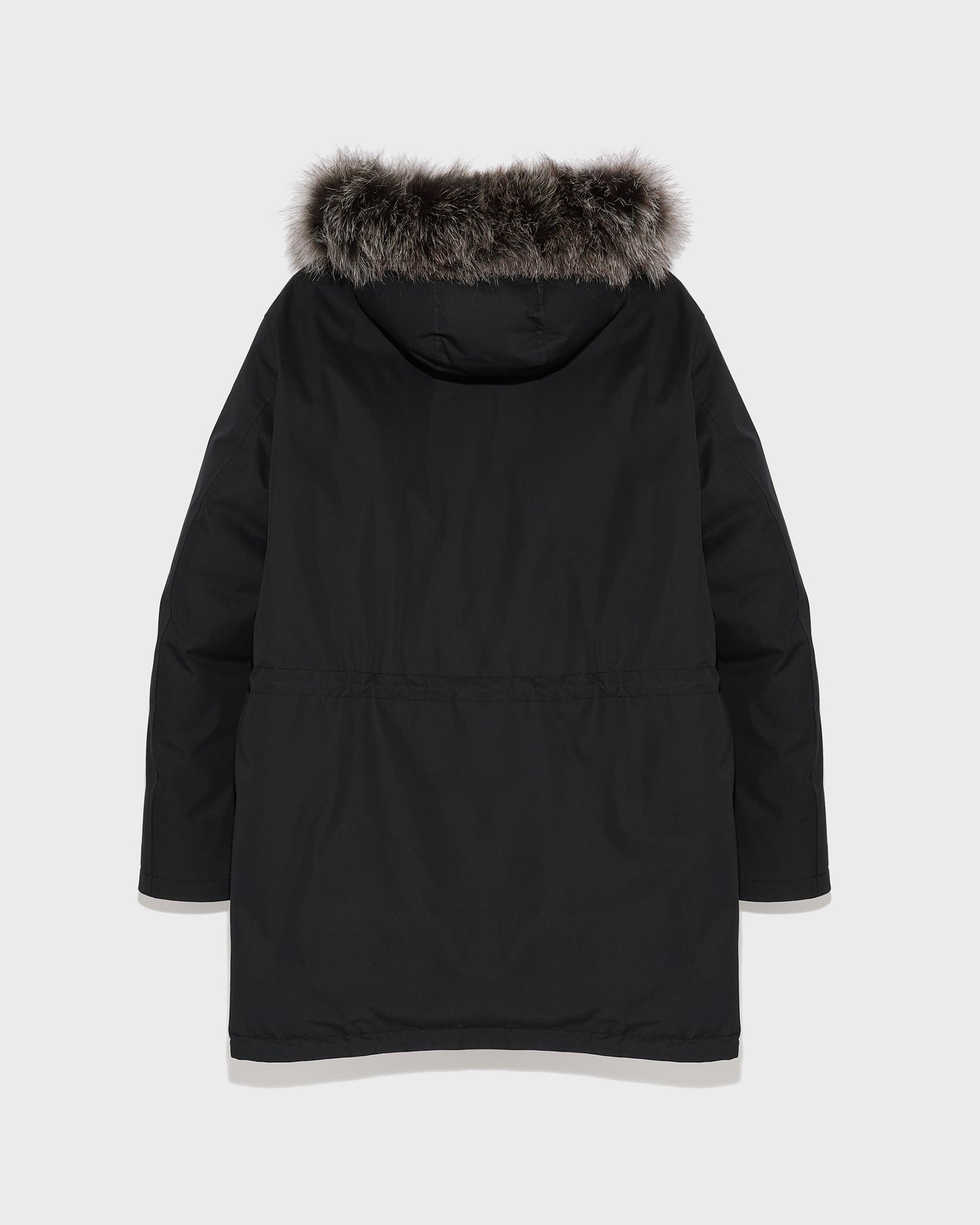 parka-iconique-en-coton-melange-garniture-renard-noir-25whm03390k25gb1820 -Yves Salomon