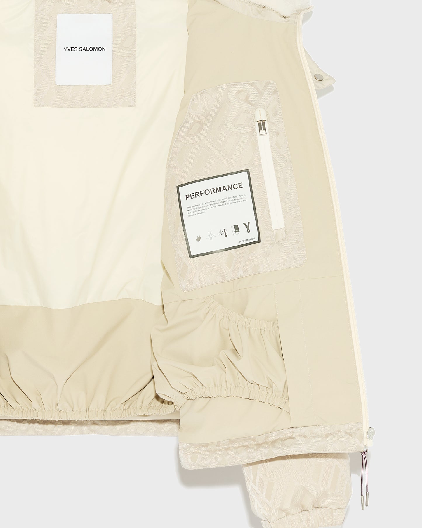 doudoune-courte-skiwear-garniture-vison-mono-gypsum-25wkv00761s22gb3115 -Yves Salomon