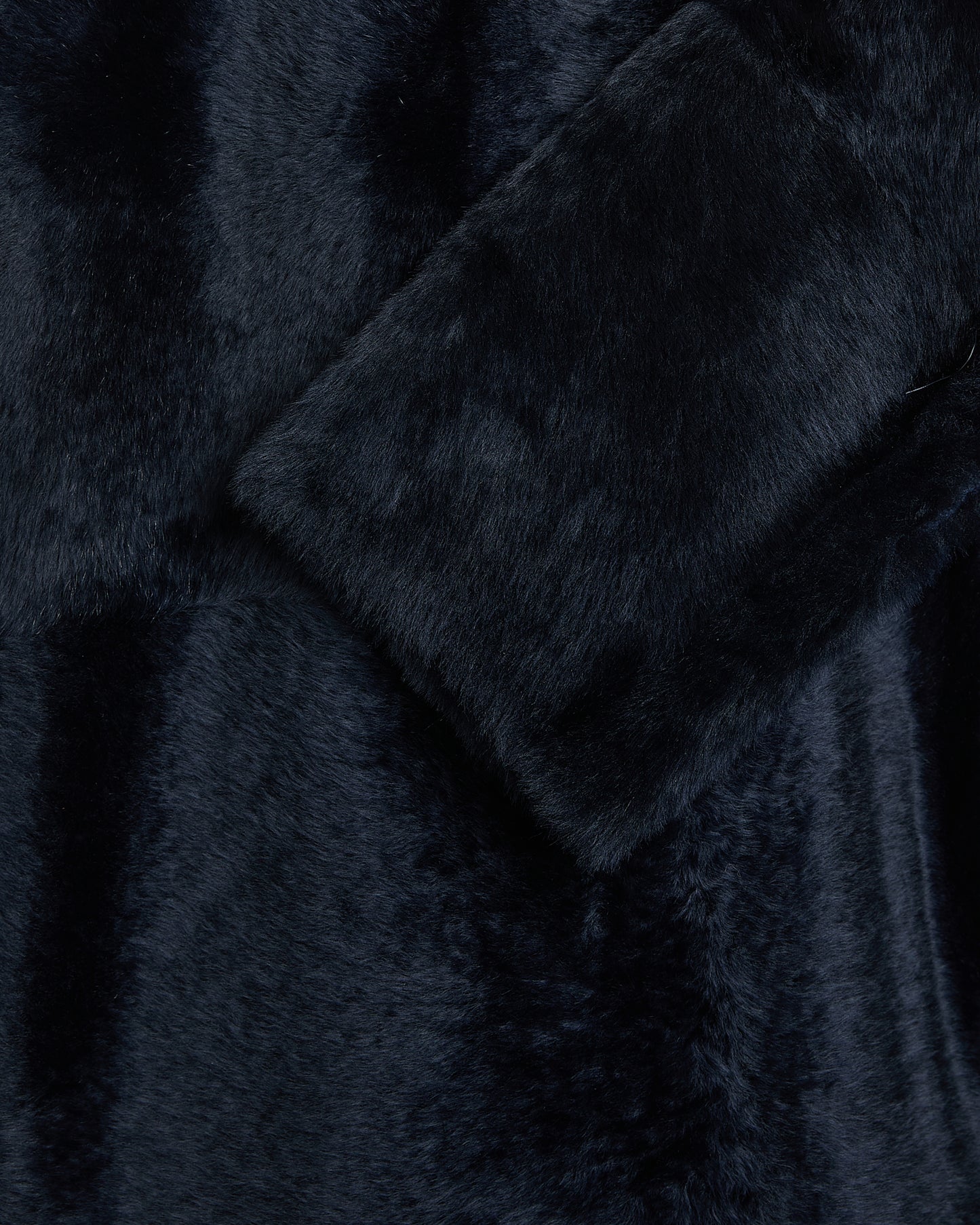 Veste caban en peau lainée -Yves Salomon