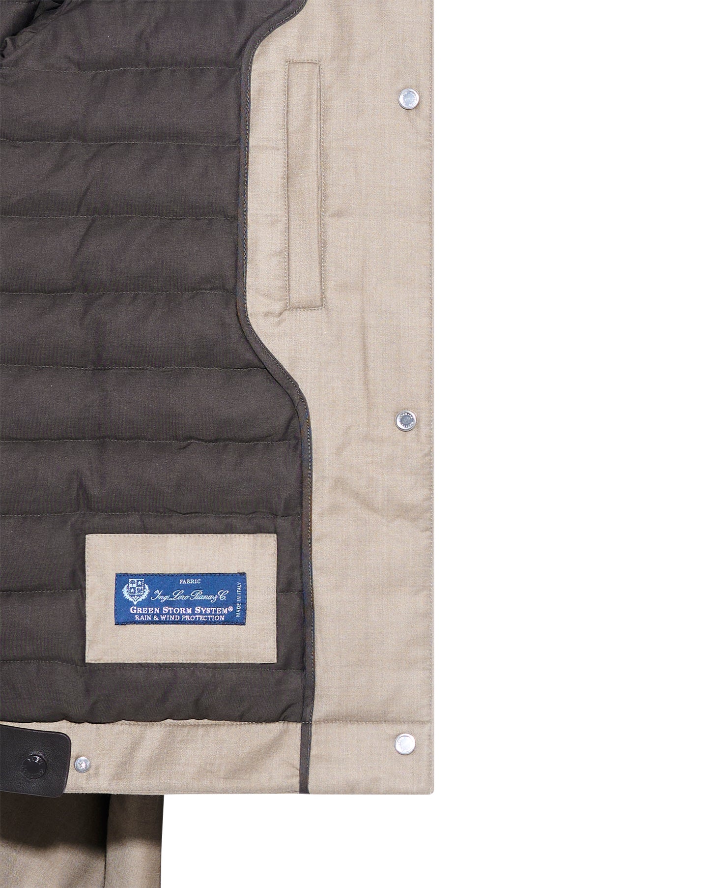 Surchemise en tissu Loro Piana -Yves salomon - Nouvelle collection Printemps Été