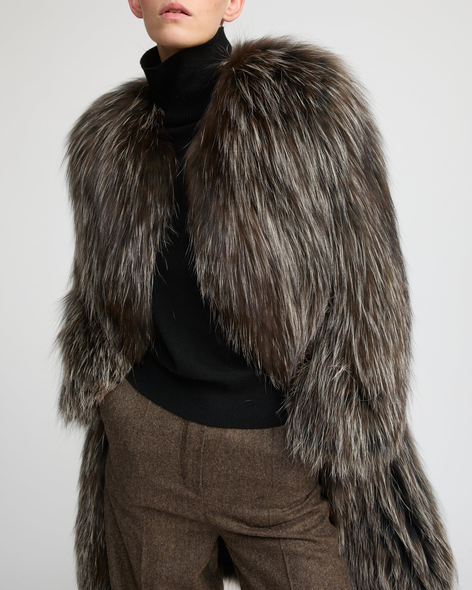 Vestes et gilets en renard