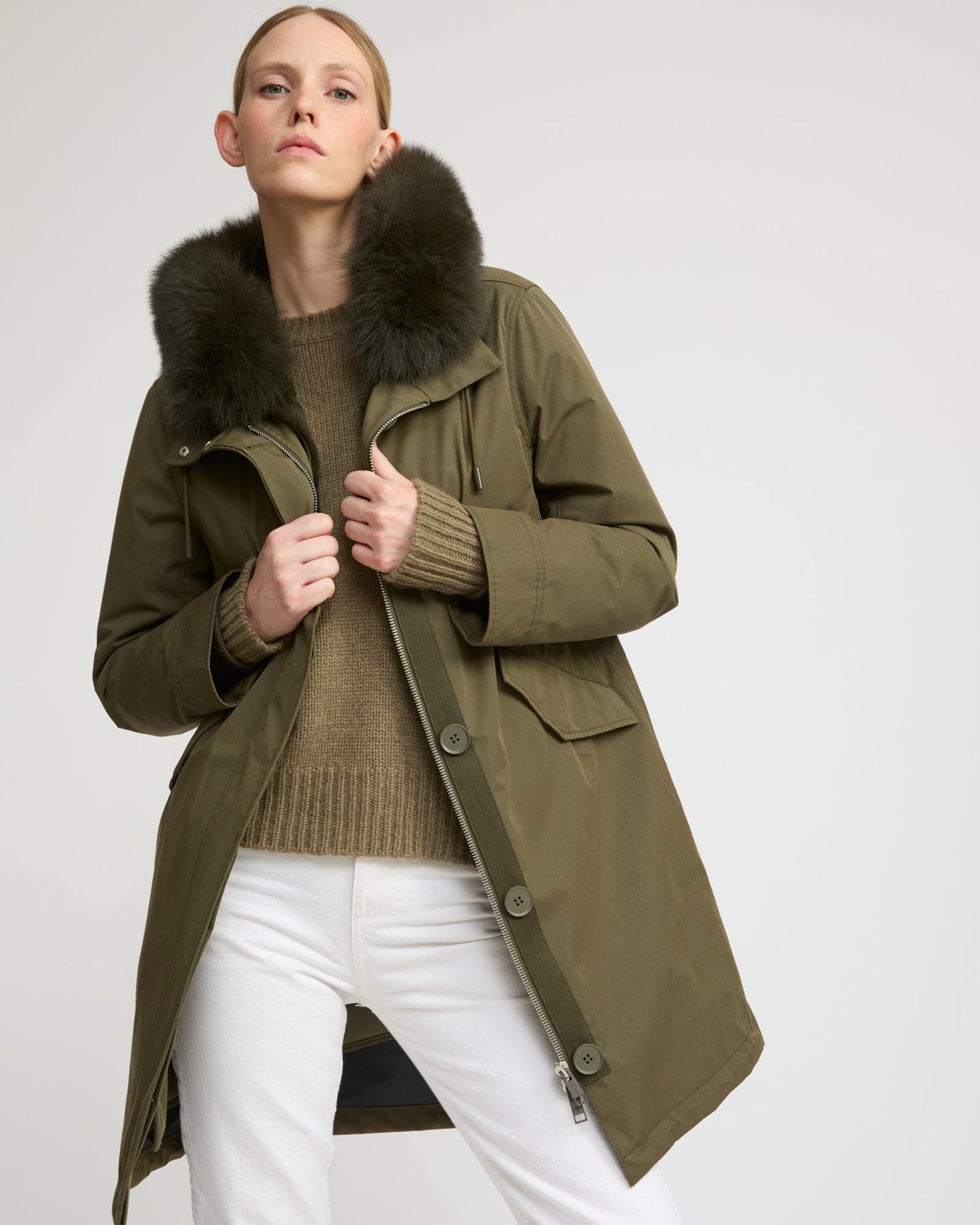 Parka longue
