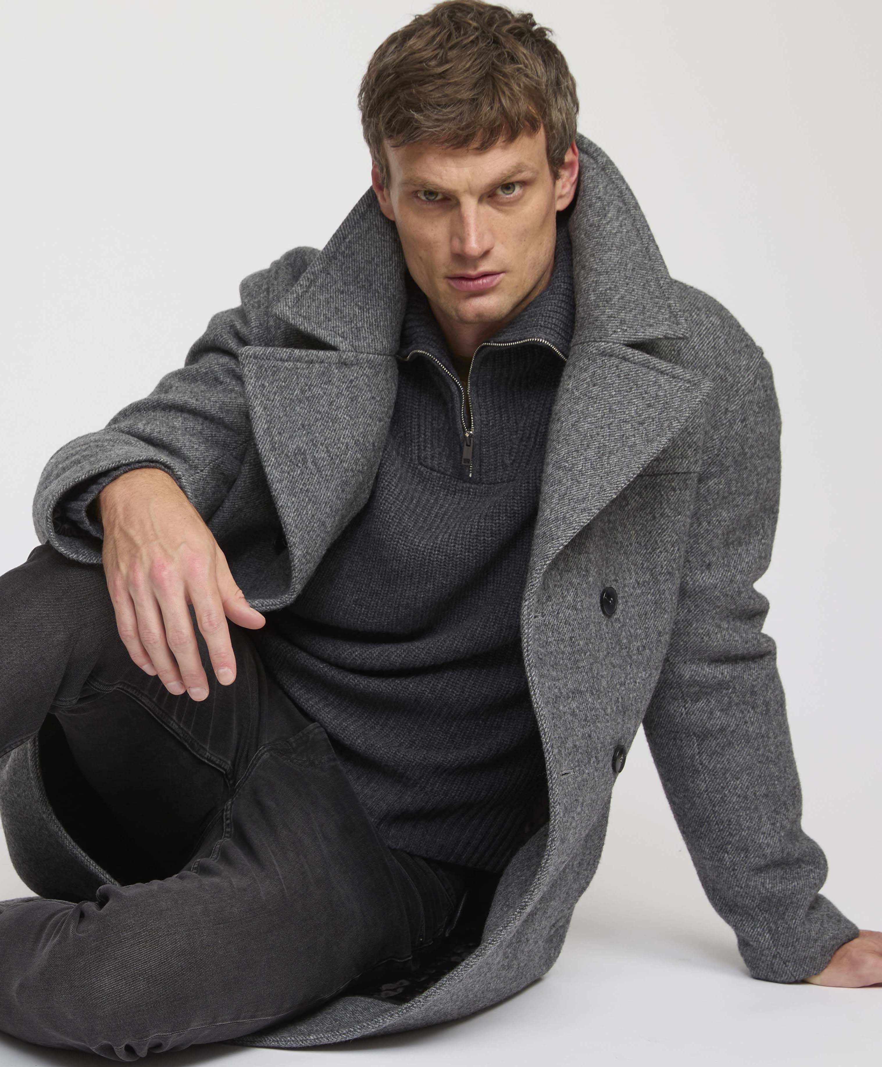 YVES SALOMON パープル　ファーショートコート Cropped feather jacket - Purple - Yves Salomon