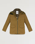 Veste convertible multipoches en coton et nylon