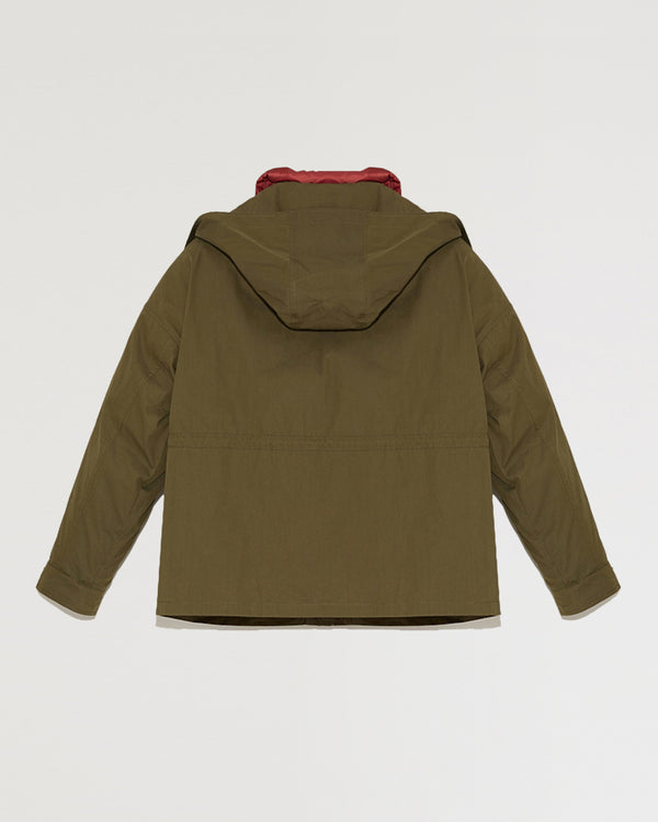Veste convertible matelassée en coton et nylon-Yves Salomon - Soldes d'hiver - Winter Sale