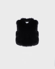 Gilet court en renard