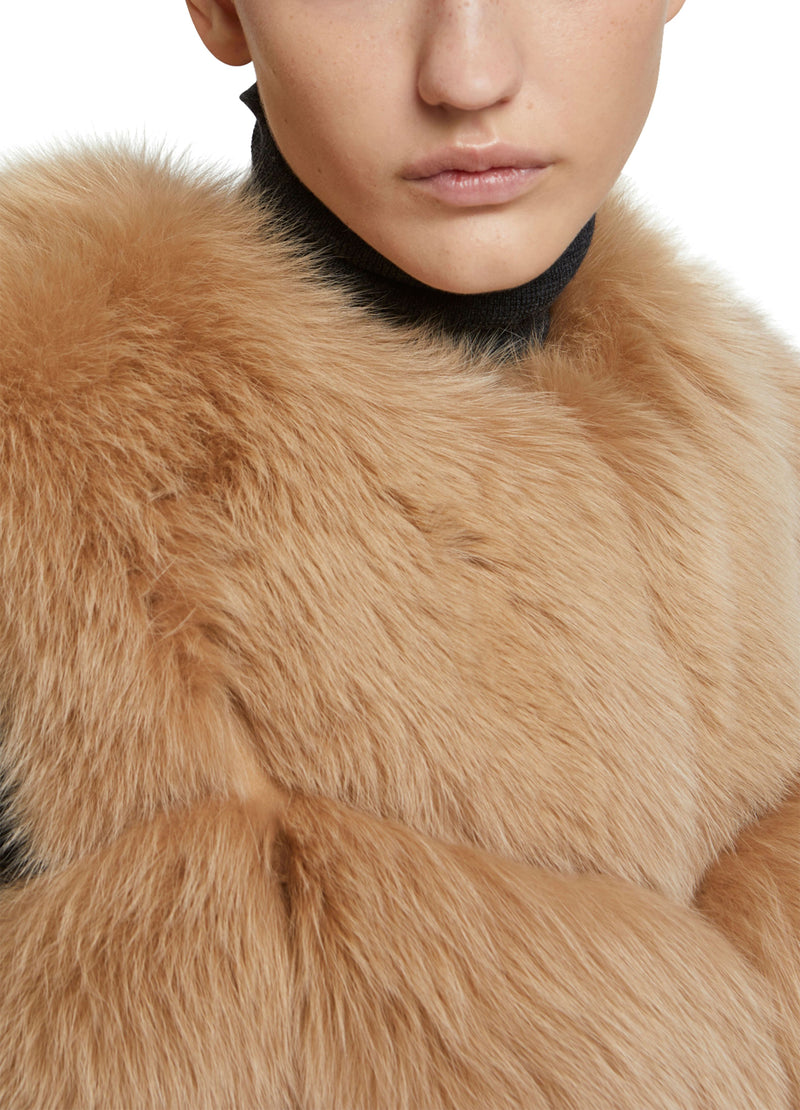 Gilet en renard
