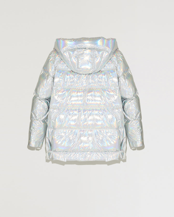 Black Friday 2025 - Yves Salomon - Doudoune à capuche en tissu technique