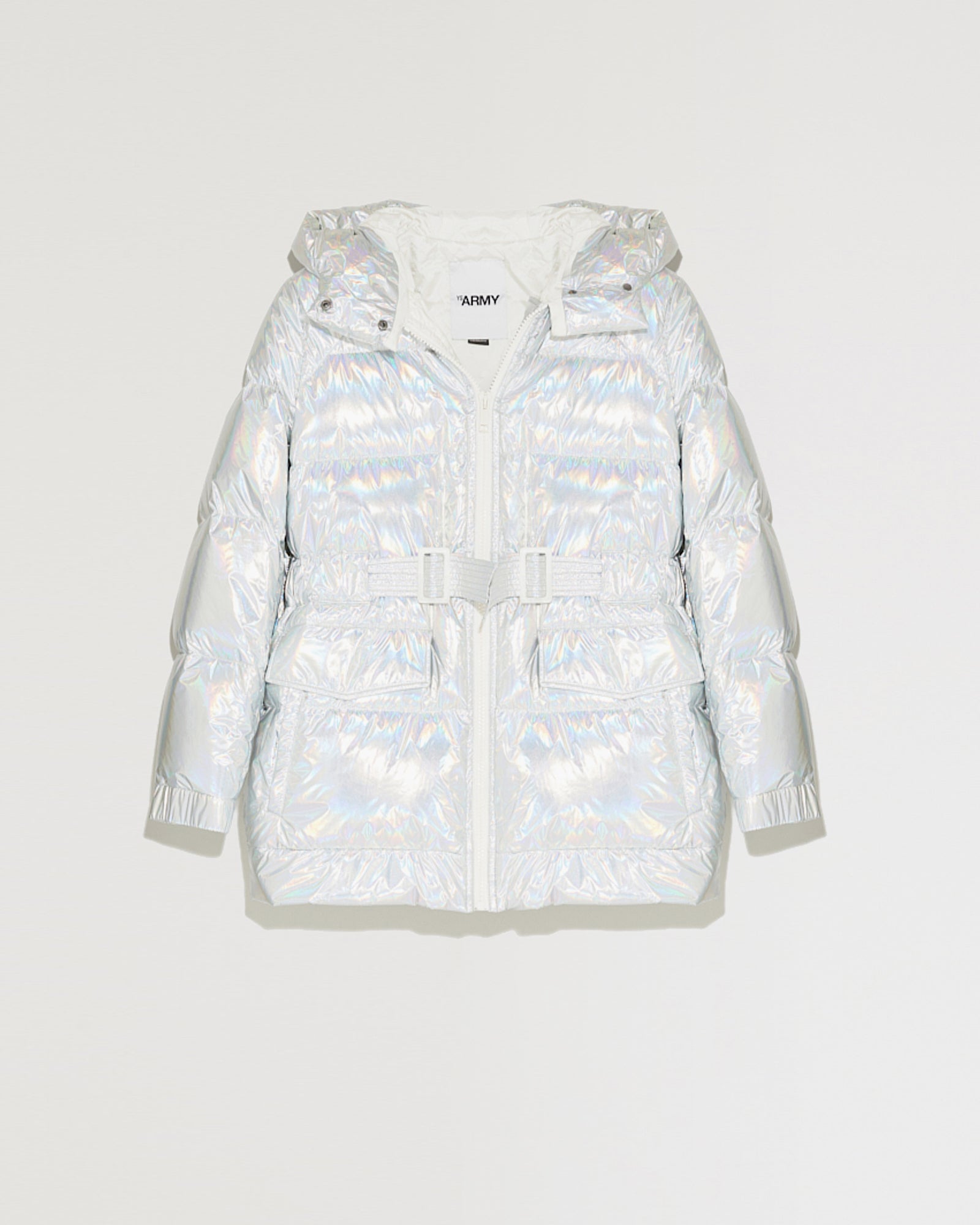 Black Friday 2025 - Yves Salomon - Doudoune à capuche en tissu technique