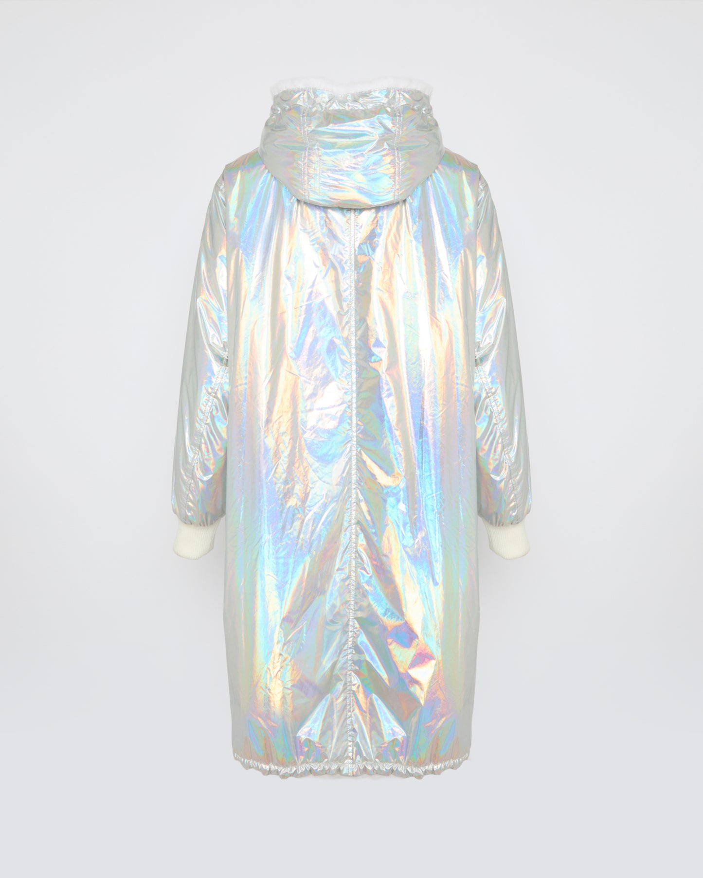 Black Friday 2025 - Yves Salomon - Manteau avec finition métalissée