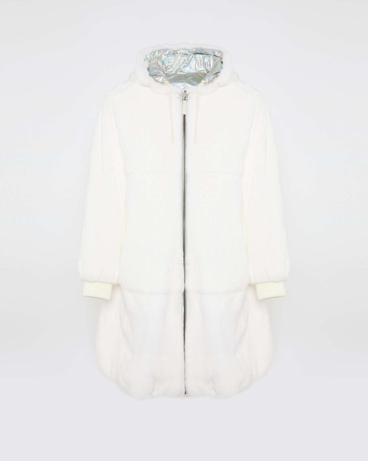 Black Friday 2025 - Yves Salomon - Manteau avec finition métalissée