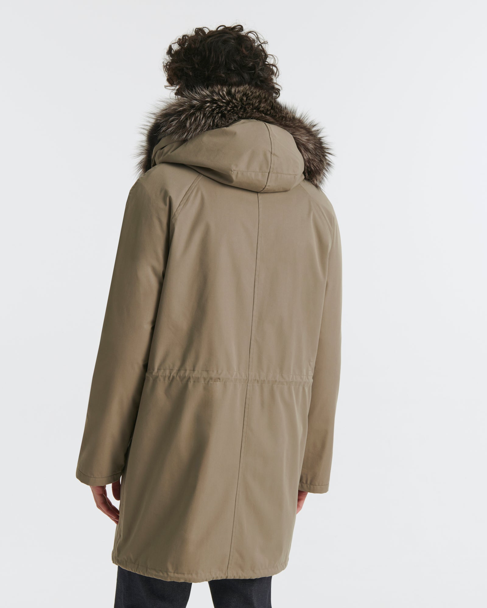 Iconic Cotton Blend And Fur Parka - Yves Salomon