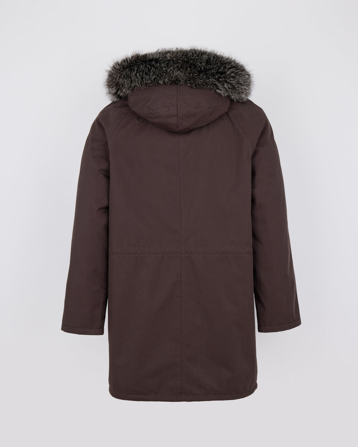 Parka iconique en coton mélangé avec fourrure de renard et lapin - Yves Salomon - Nouvelle collection Automne Hiver