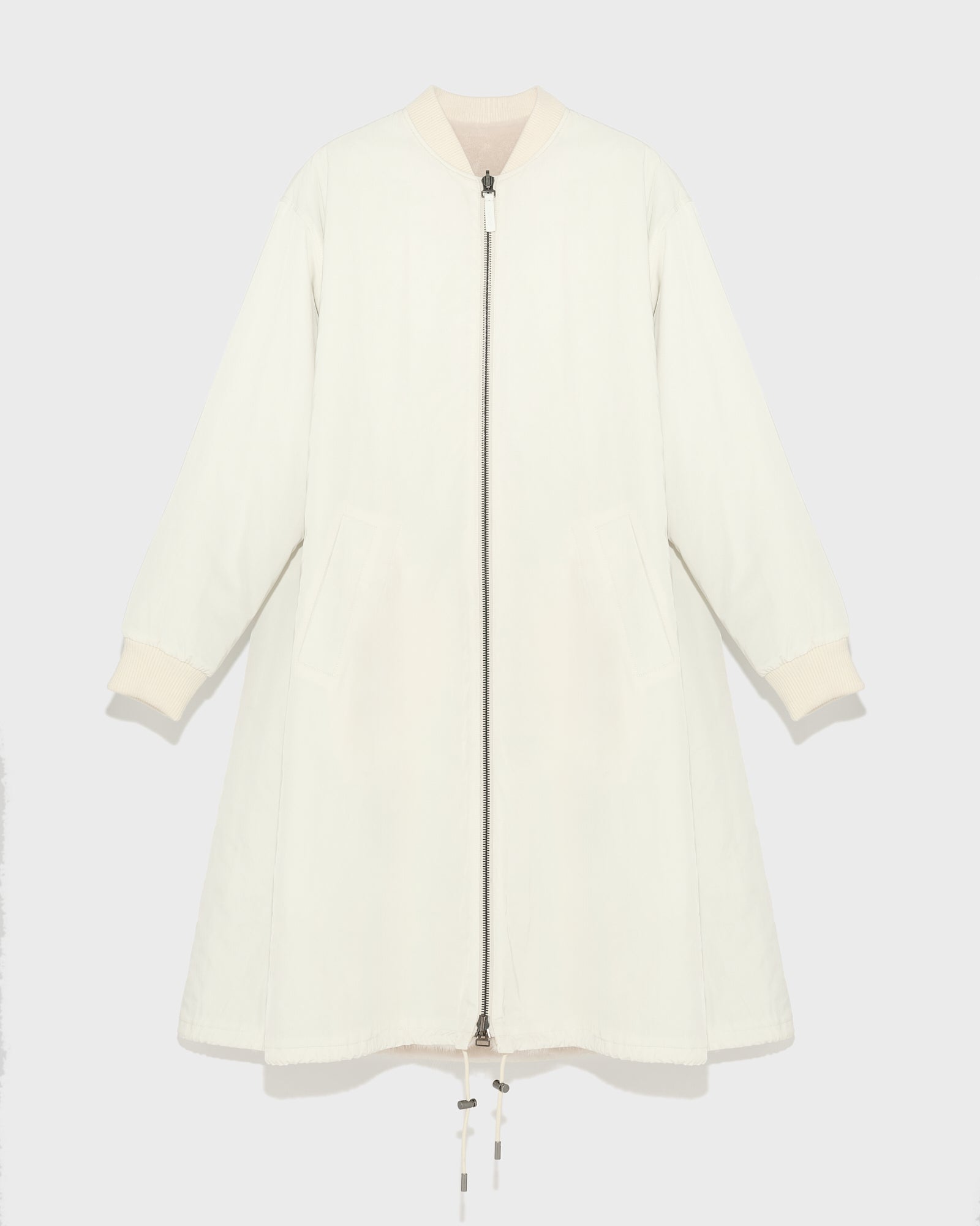 bomber-reversible-en-tissu-technique-deperlant-et-vison-a-poils-longs-blanc-22wfm04700a22xb3009 -Yves Salomon