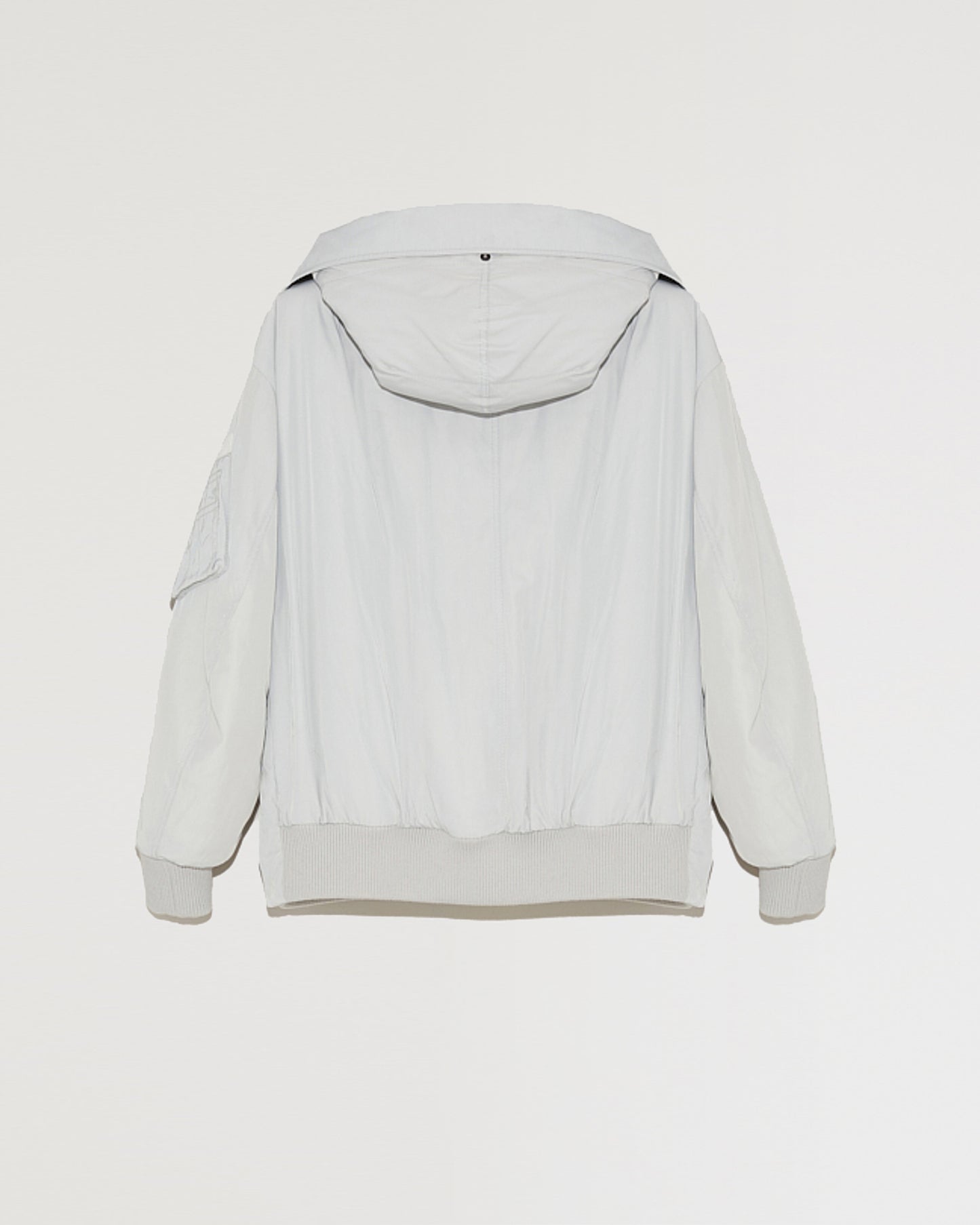 bomber-a-capuche-reversible-en-tissu-technique-et-peau-lainee-bleu-et-jaune-22wfv92265a19xb2435 -Yves Salomon