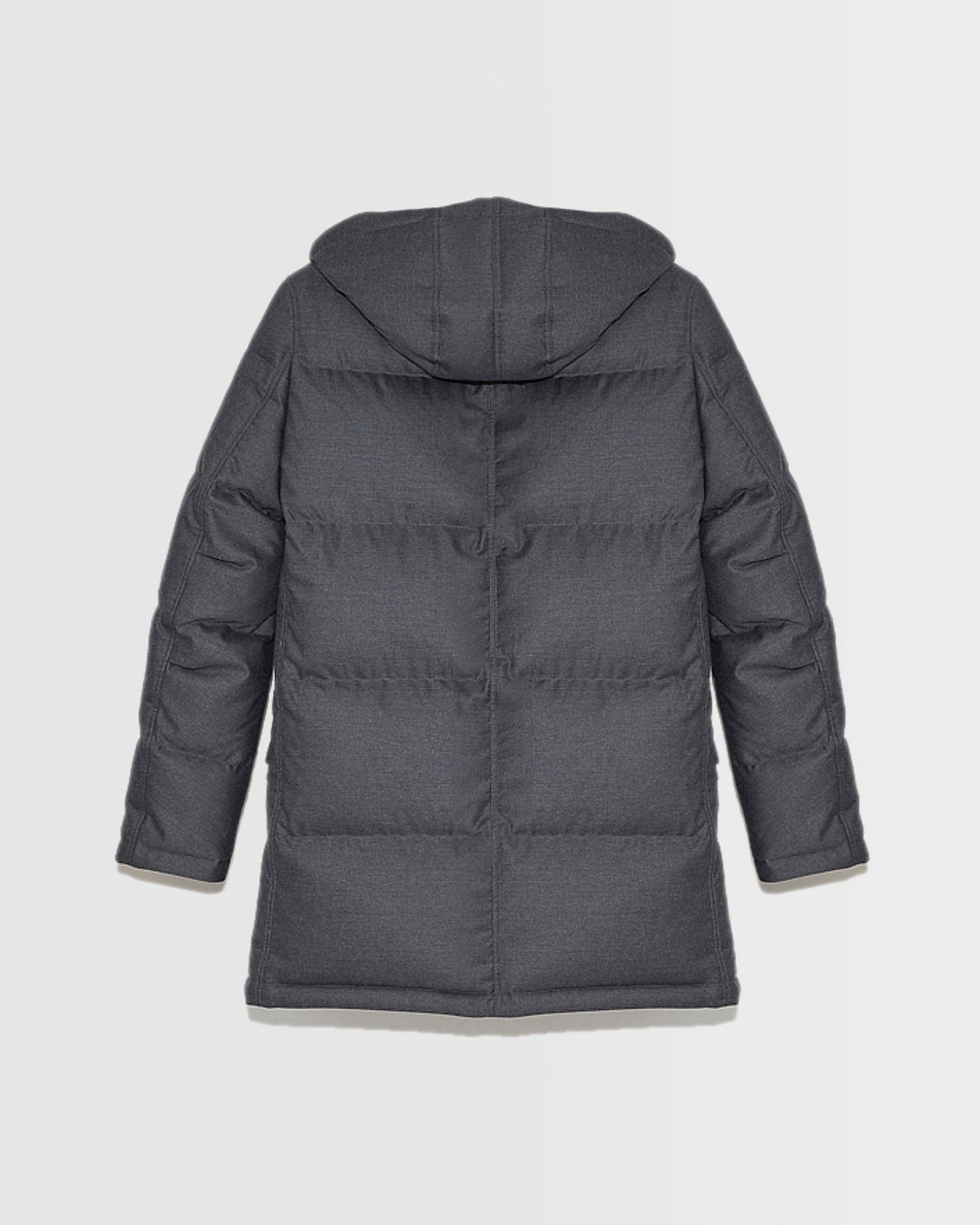 Down jacket in Loro Piana fabric & mink - Yves Salomon