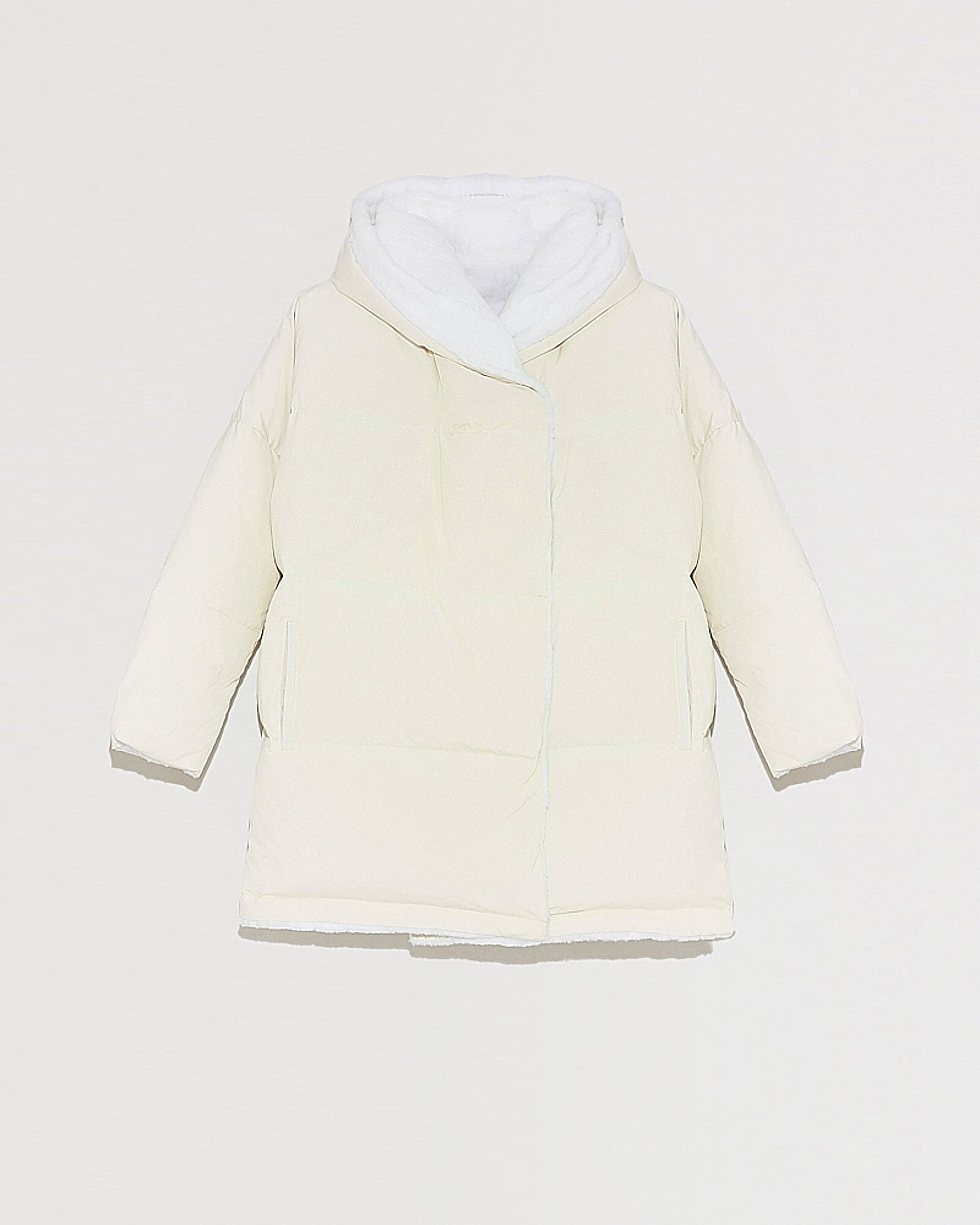 Black Friday 2025 - Yves Salomon - Doudoune réversible en lapin