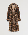 Trench en agneau avec ceinture