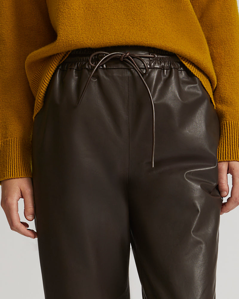 Jogging online en cuir