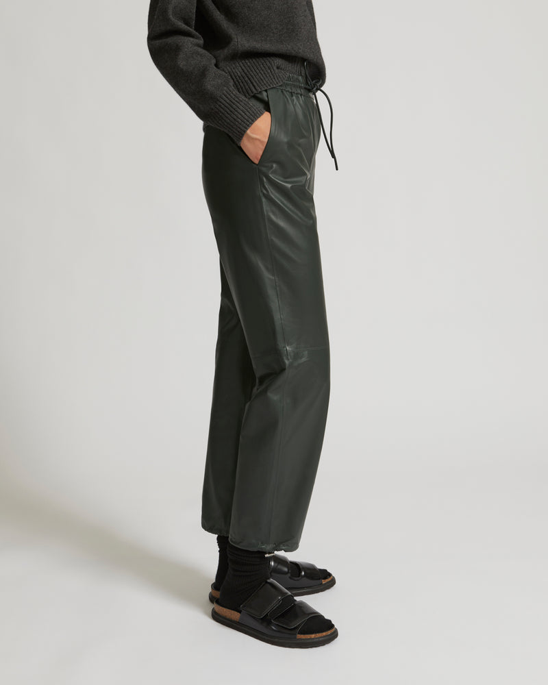 Jogging online en cuir