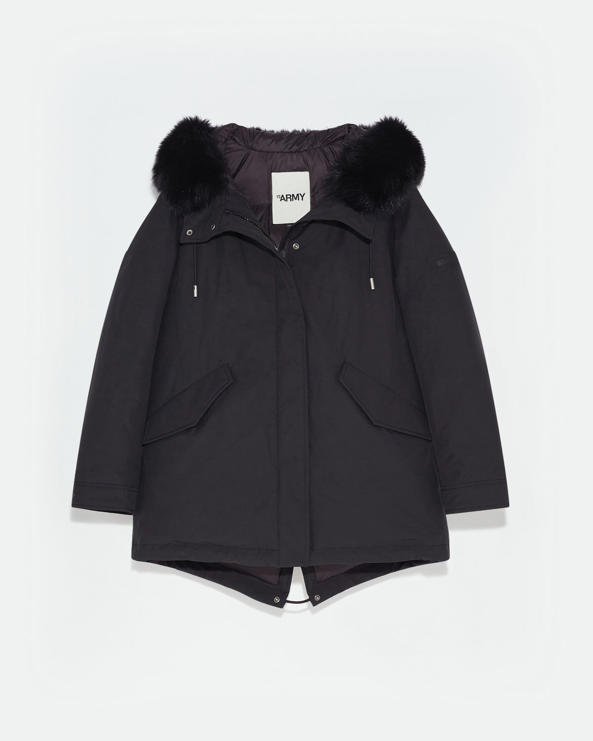 parka-courte-noir-23dfv08272cbffc99 -Yves Salomon