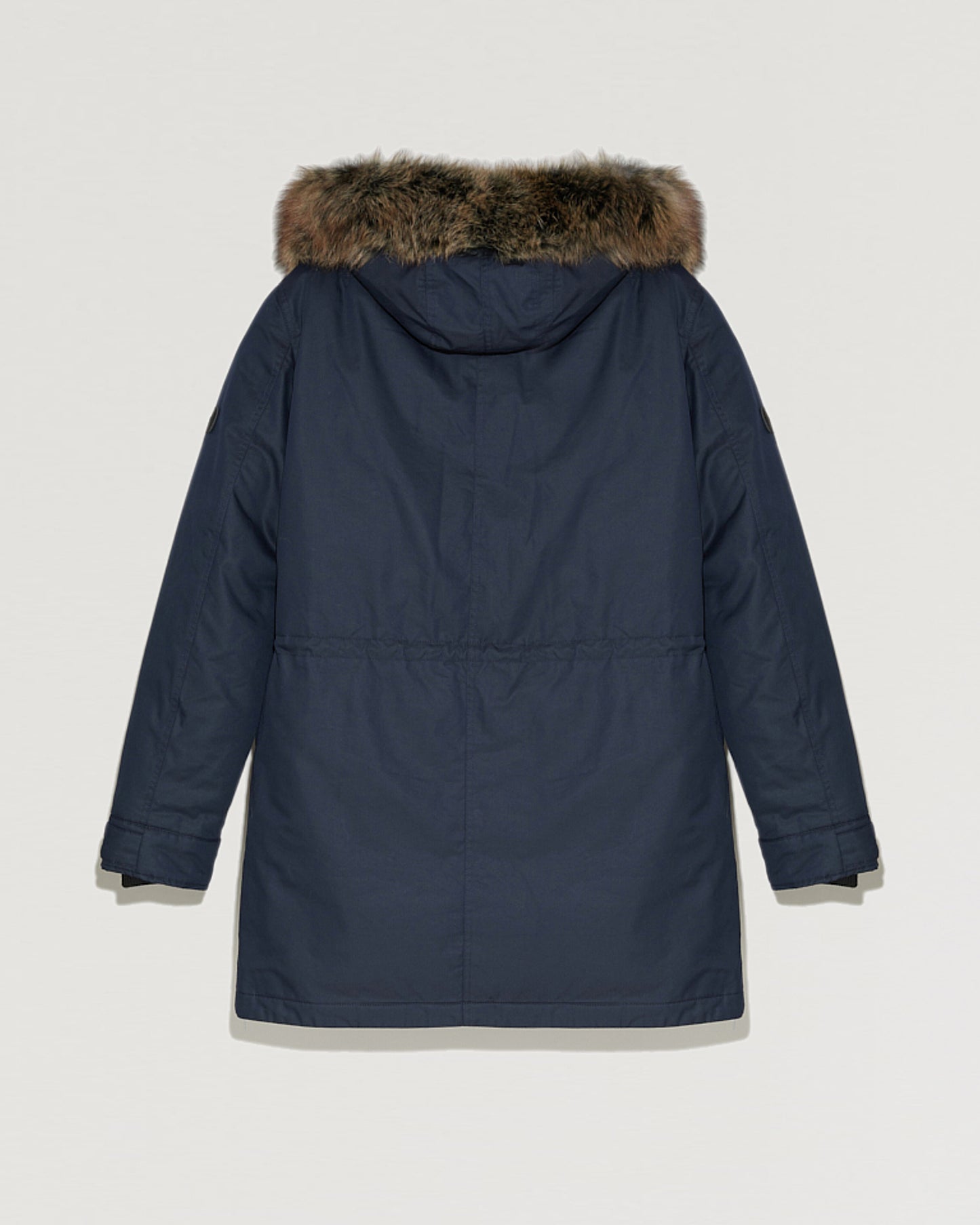 Parka à capuche avec fourrure de renard