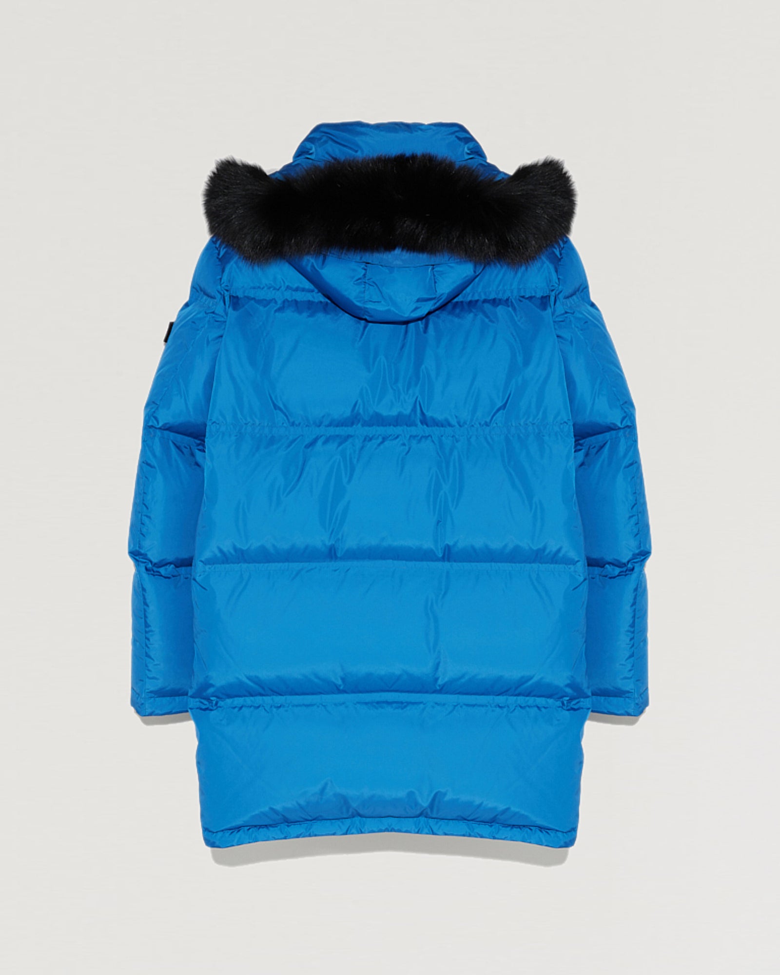 Black Friday 2025 - Yves Salomon - Doudoune longue à capuche avec fourrure de renard