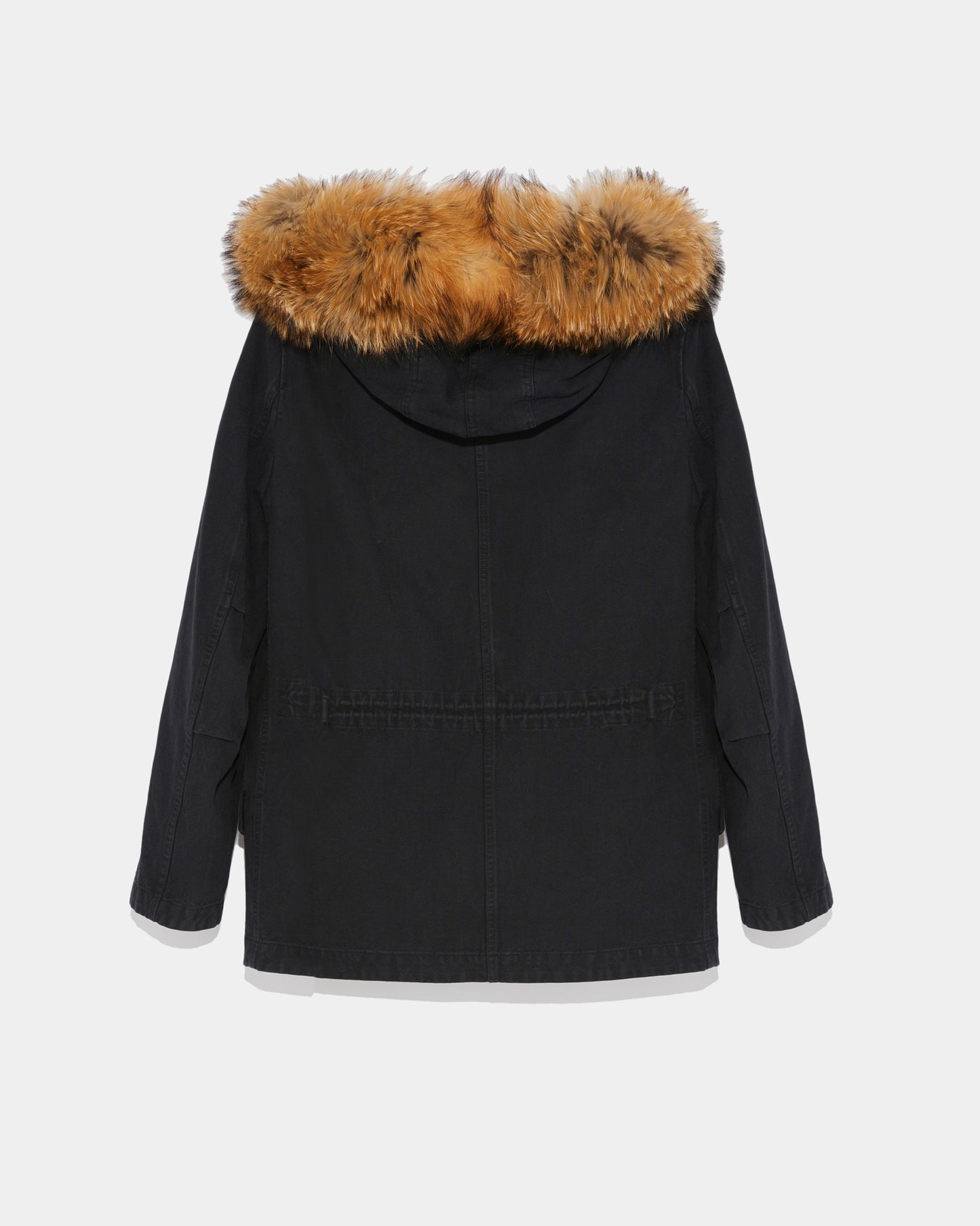 Black Friday 2025 - Yves Salomon - Parka courte garniture raccoon