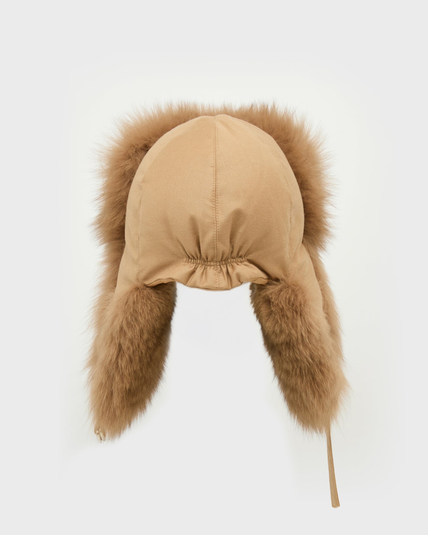 Loro Piana Flannel and fox fur ushanka