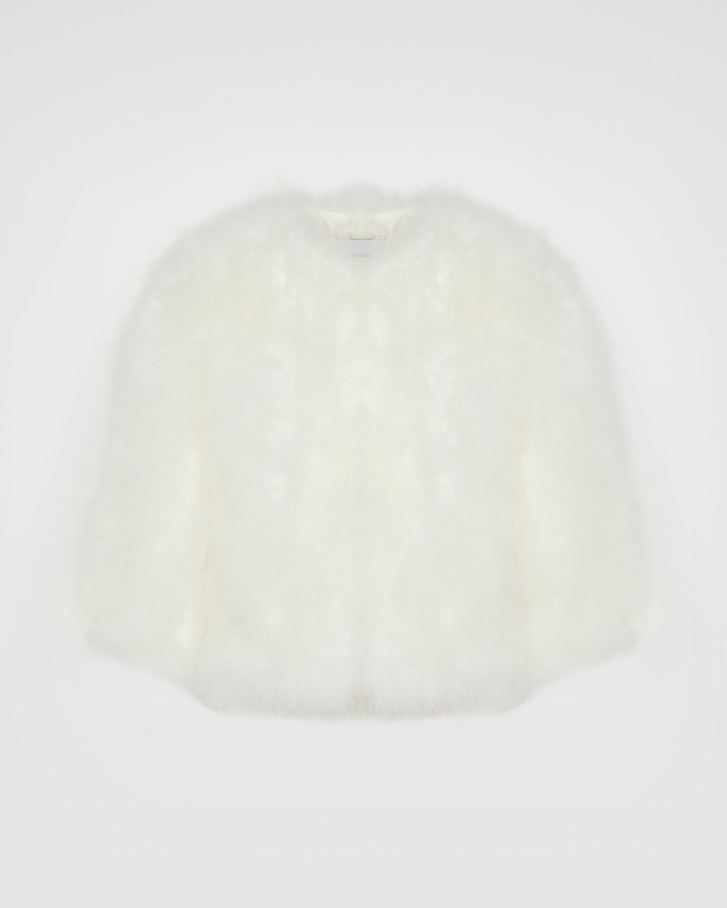 Veste courte en plumes -Yves Salomon