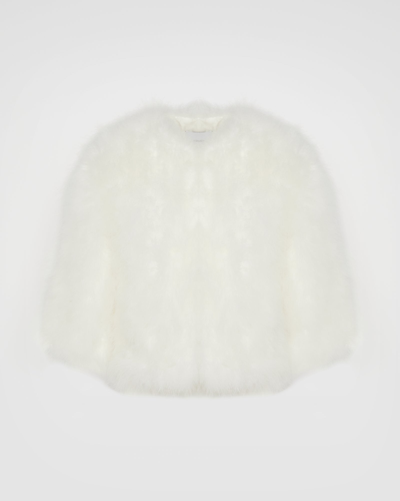 Veste courte en plumes -Yves Salomon