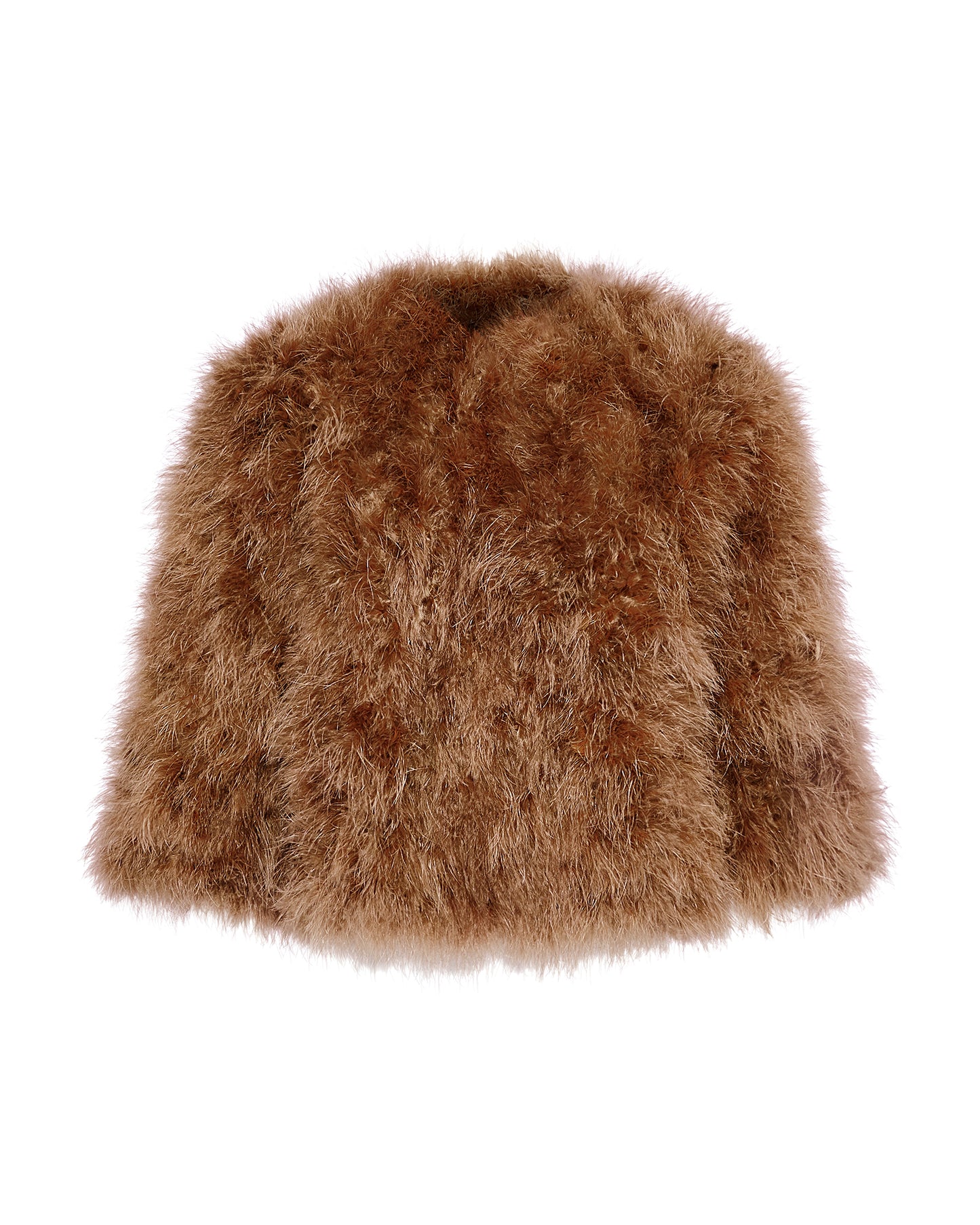 Veste courte en plumes -Yves salomon - Nouvelle collection Printemps Été