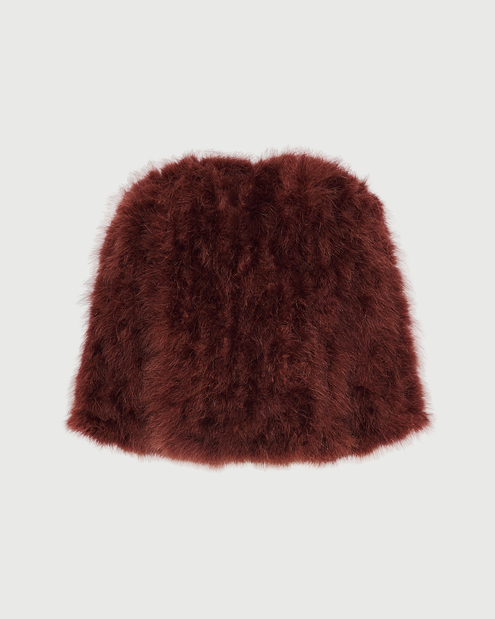 Veste courte en plumes- Yves Salomon - Nouvelle collection Automne Hiver