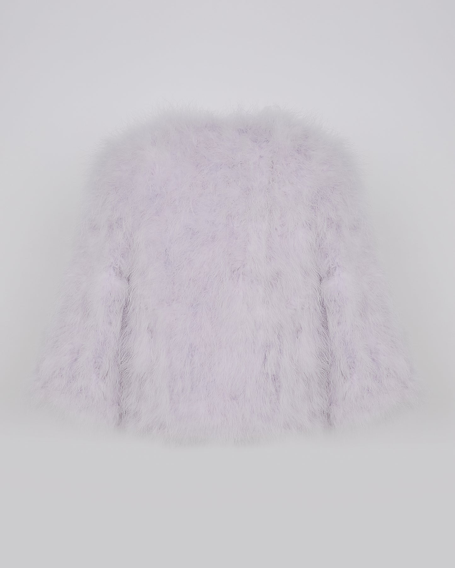 Veste courte en plumes -Yves salomon - Nouvelle collection Printemps Été