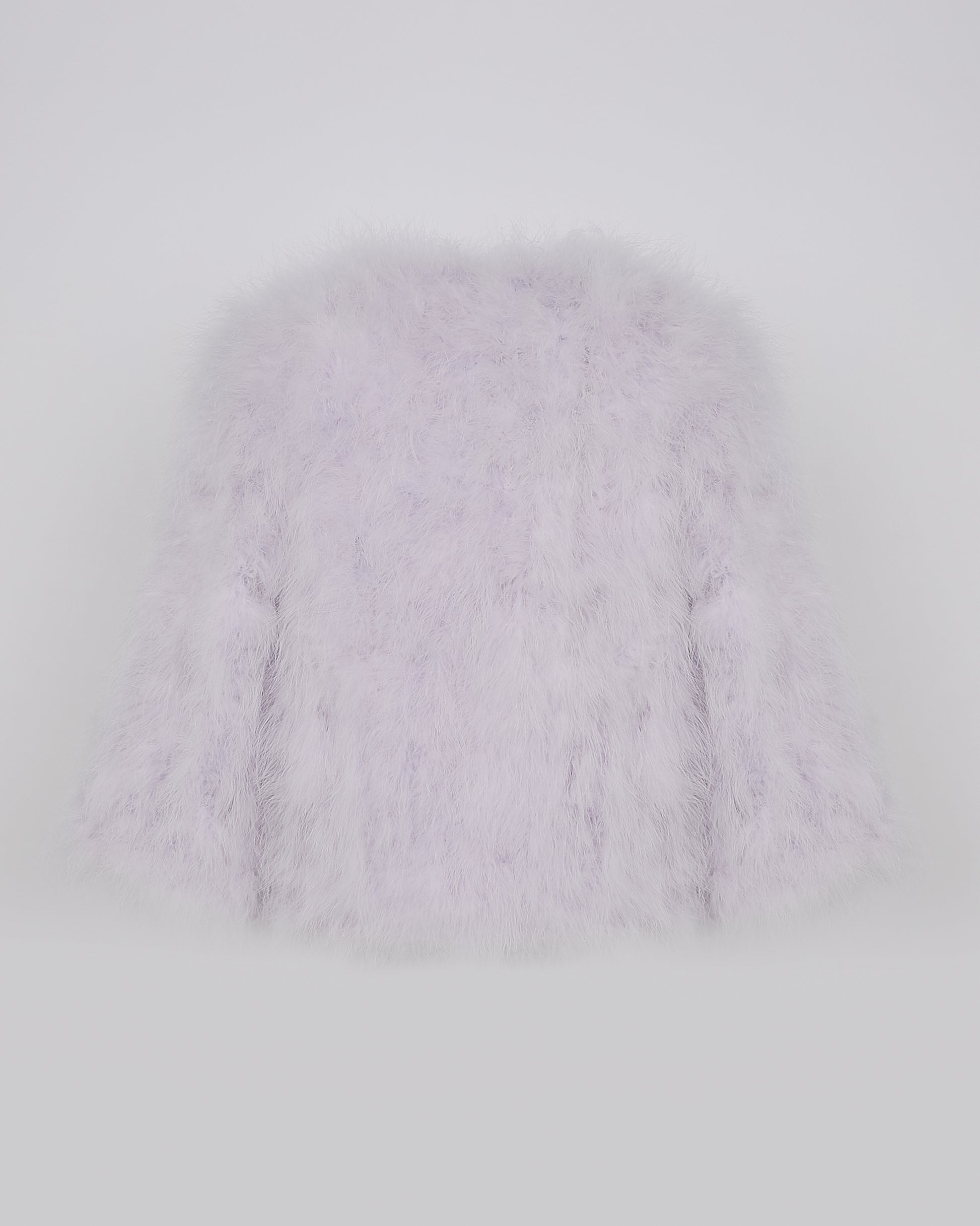 Veste courte en plumes -Yves salomon - Nouvelle collection Printemps Été