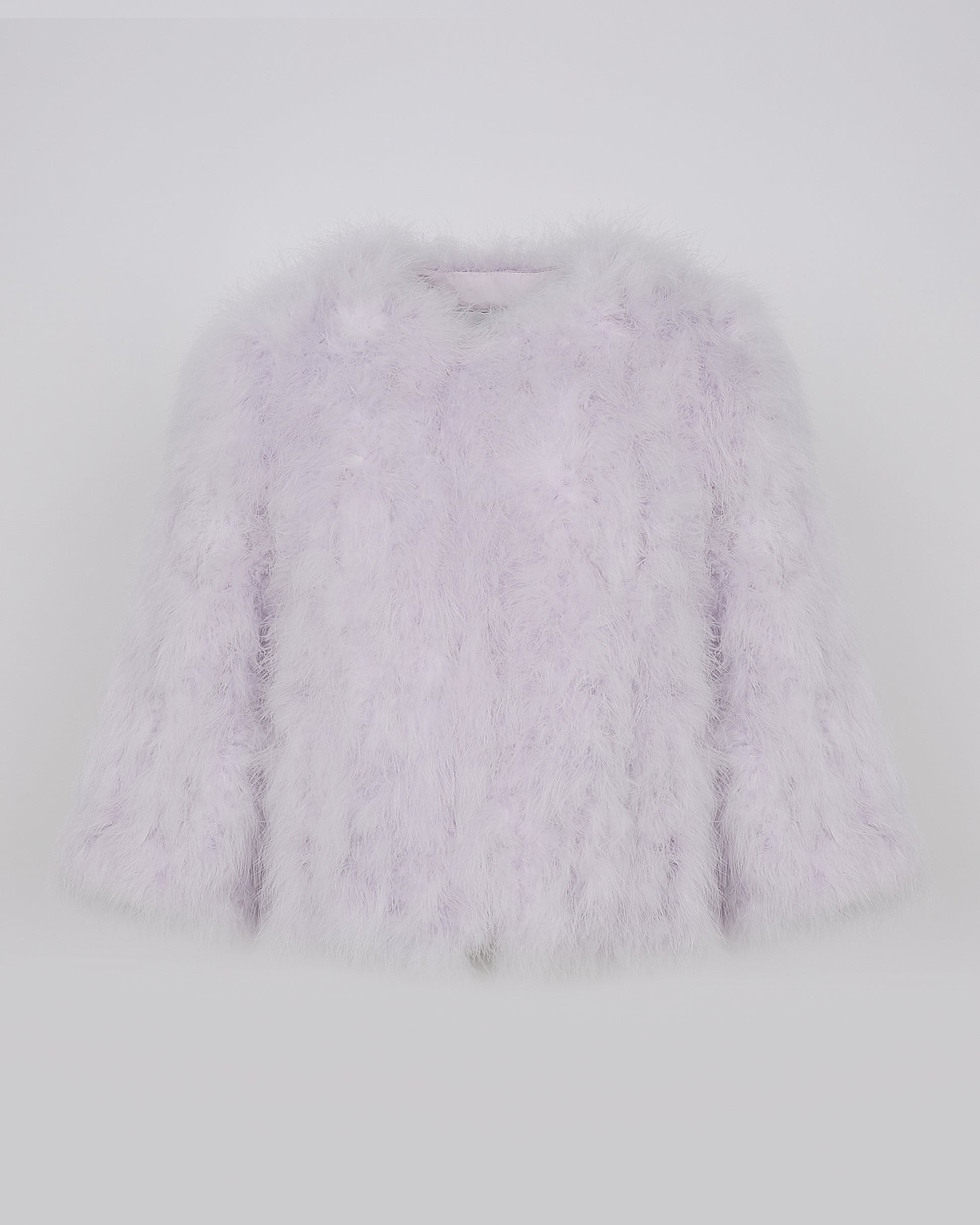 Veste courte en plumes -Yves salomon - Nouvelle collection Printemps Été