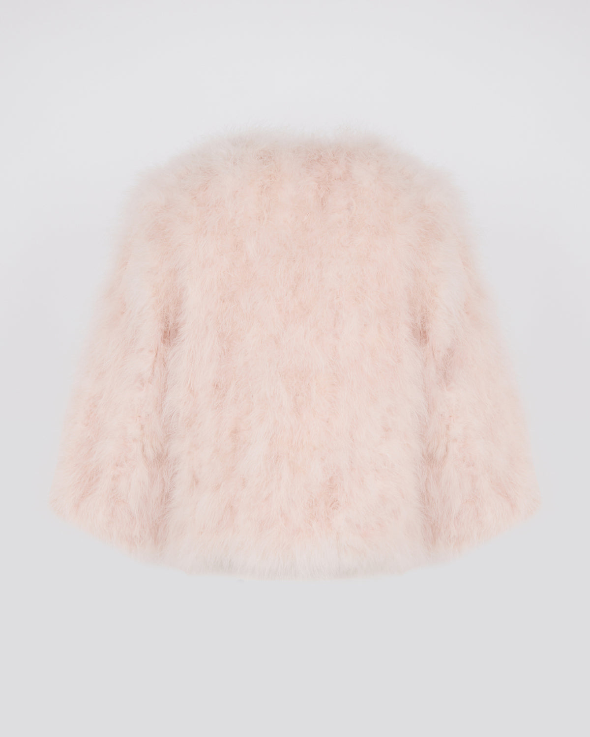 Veste courte en plumes - Yves Salomon - Nouvelle collection Automne Hiver