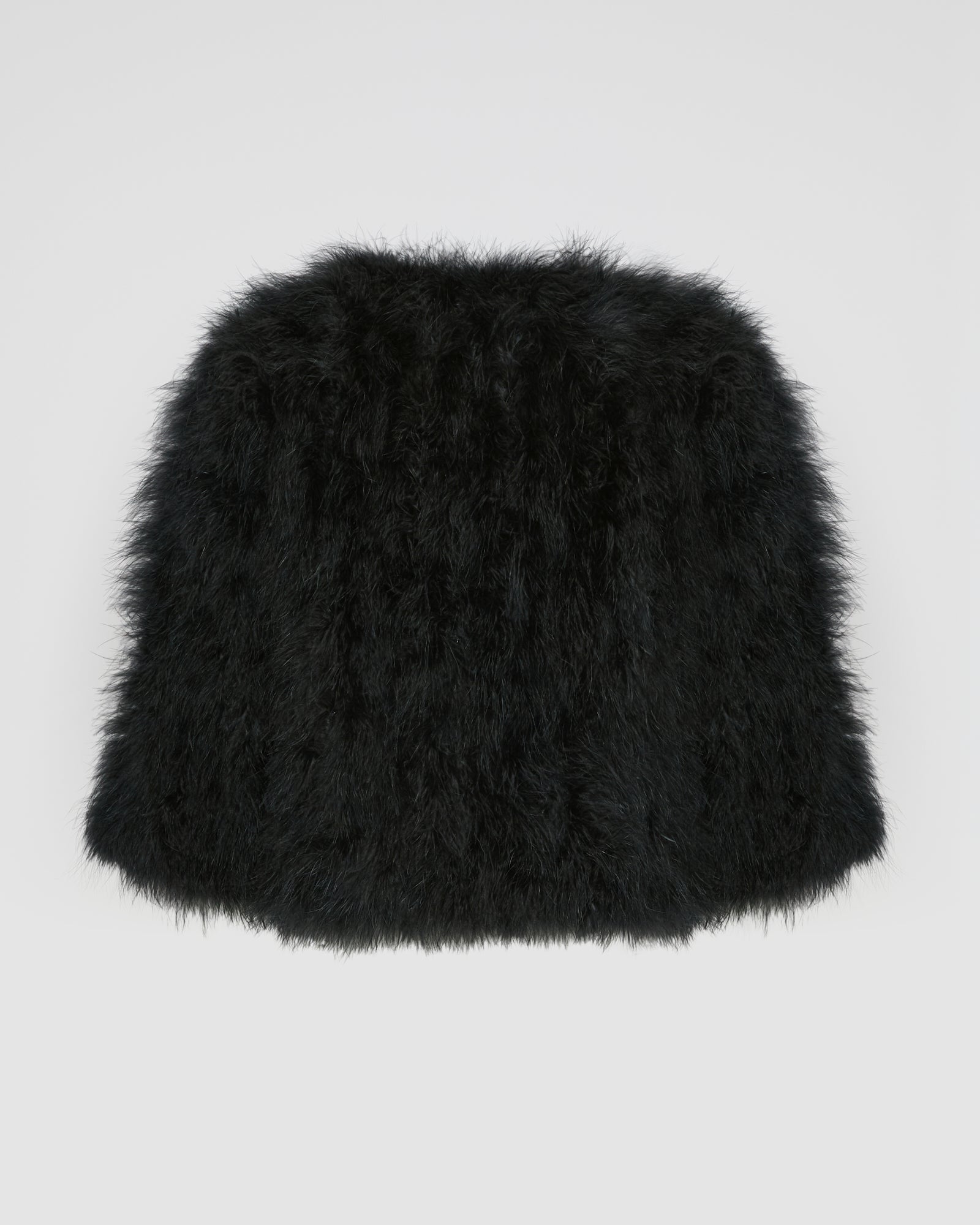 Veste courte en plumes -Yves salomon - Nouvelle collection Printemps Été