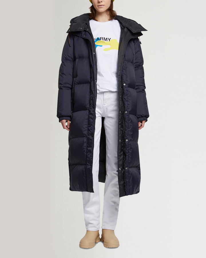 Black Friday 2025 - Yves Salomon - Doudoune 7/8 réversible bicolore