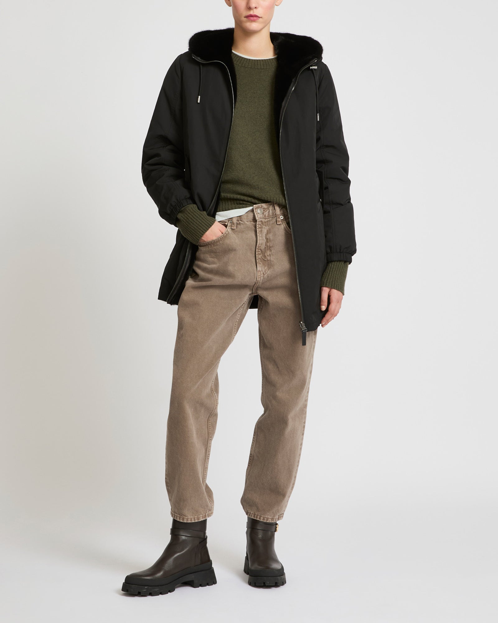 ジャケット・アウター YOKE REVERSIBLE & DETACHABLE MOUTON COAT 別注 REVERSIBLE MOUTON JACKET | YOKE(ヨーク) / アウター