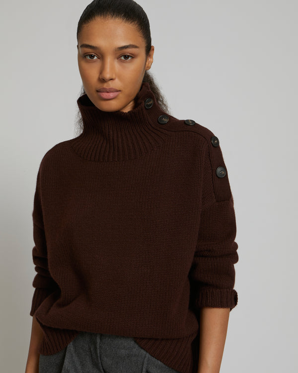 Oversized knit jumper