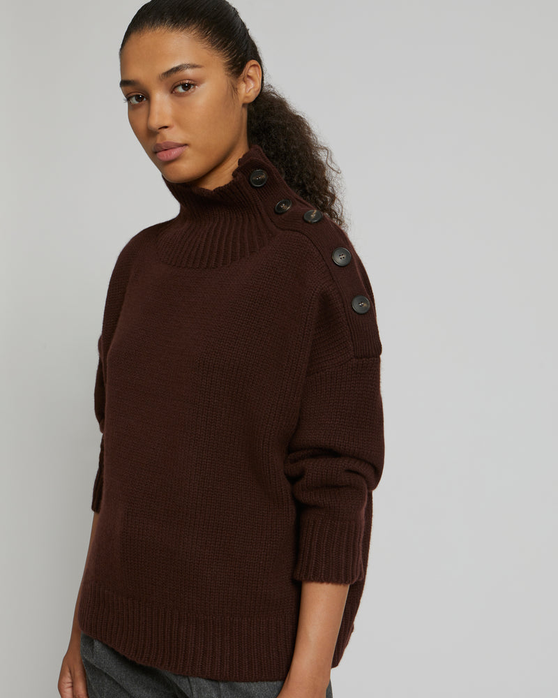 Oversized knit jumper