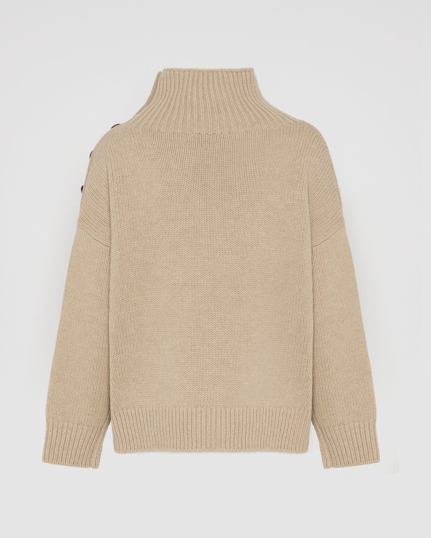 Pull oversize en maille lainage cachemire -Yves Salomon